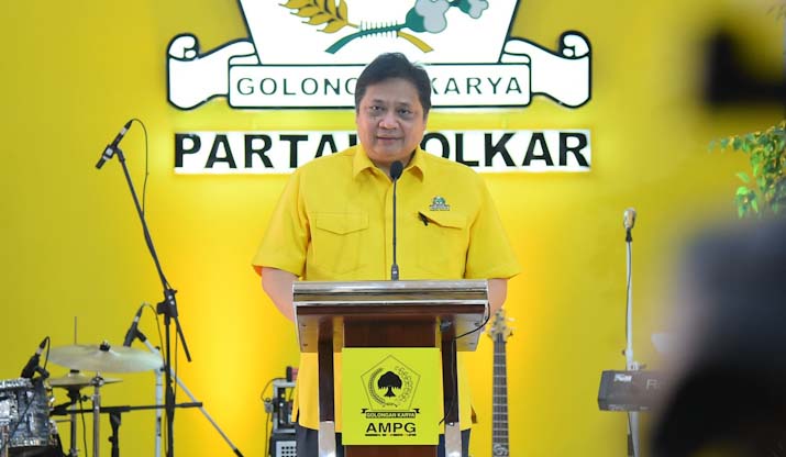 Ketua Umum DPP Partai Golkar Airlangga Hartarto