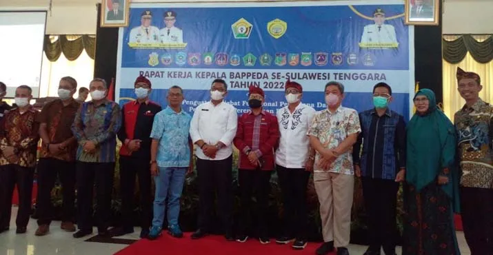 Kepala Bappeda se-Sultra Rapat Kerja di Baubau, Ini yang Dibahas