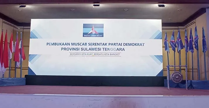 Partai Demokrat Sultra Gelar Muscab Serentak, Diikuti 222 PAC