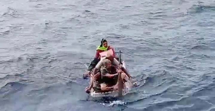 Perahu Karam, Tiga Nelayan Asal Abeli Terombang -ambing di Laut