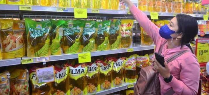 Harga Minyak Goreng Kemasan Satu Liter di Mubar Tembus Rp45.000