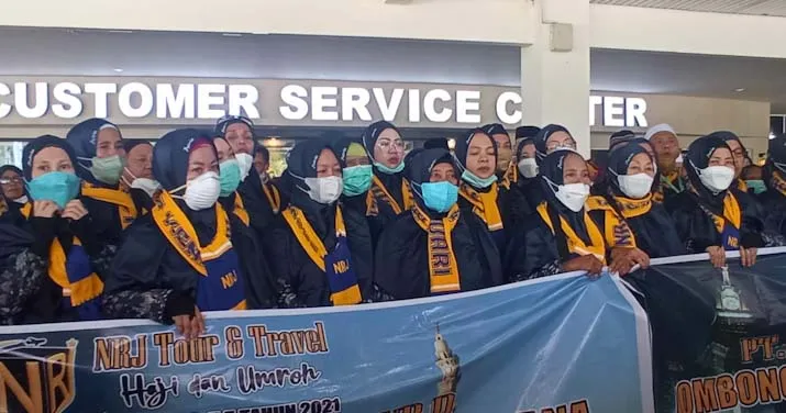 PT Nur Rahma Al Jami Berangkatkan 90 Orang Ibadah Umroh