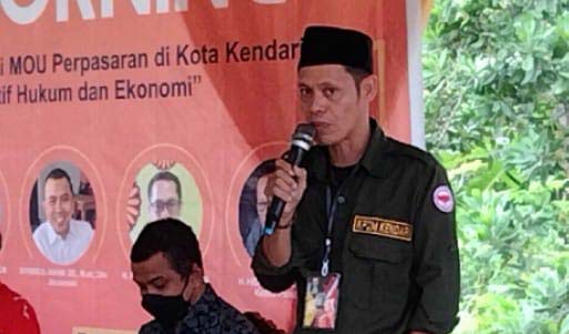 Ketua Kerukunan Pedagang Pasar Mandonga KP2M, Abdul Kadir