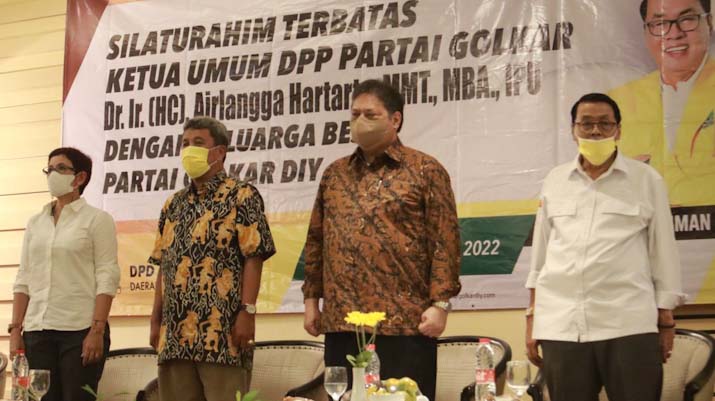 Airlangga Hartarto Targetkan Yogyakarta Jadi Lumbung Suara Golkar pada Pemilu 2024