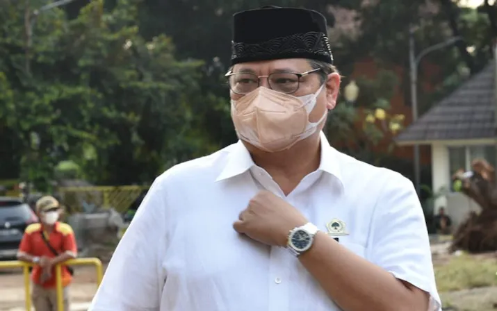 Ketua Komite Penanganan Covid-19 dan Pemulihan Ekonomi Nasional (KPCPEN) Airlangga Hartarto