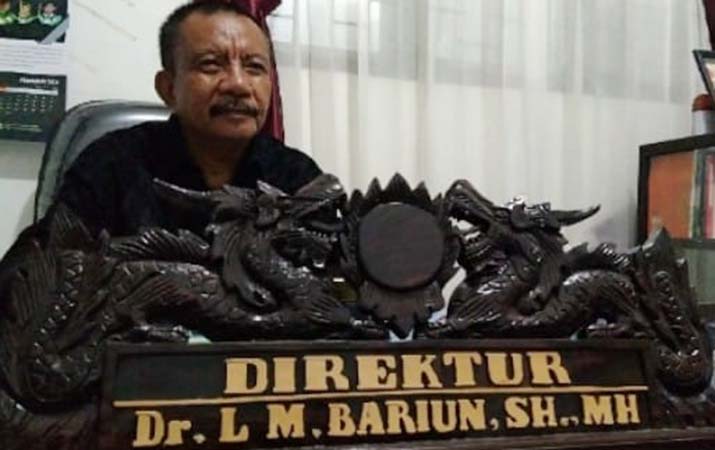 Ketua YLKI Sultra, Dr LM Bariun. Istimewa
