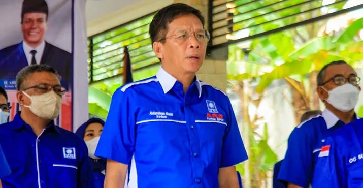 Ketua Dewan Pengurus Wilayah (DPW) Partai Amanat Nasional (PAN) Abdurrahman Saleh