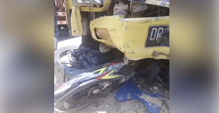 Motor yang Dikendarai Dua Pelajar di Kendari Tabrak Truk, Satu Tewas