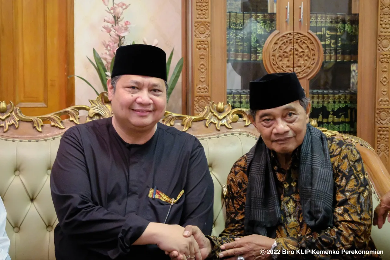 Bersilaturahmi ke Ponpes Cipasung, Airlangga Hartarto Didoakan Jadi Presiden