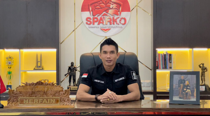 Ketua Sparko Indonesia, Herfain. Foto: Sunarto/Detiksultra