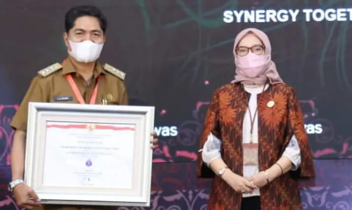Predikat Evaluasi SAKIP Buton 2021 Naik Status Jadi B