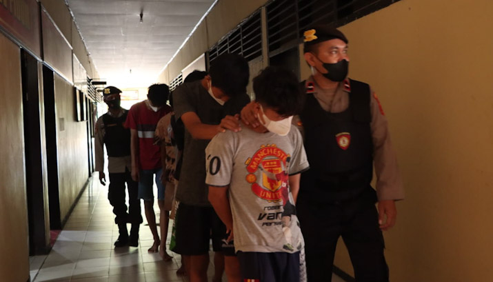 Polisi Berhasil Ringkus 6 Anak di Bawah Umur Pelaku Penganiayaan di Kendari