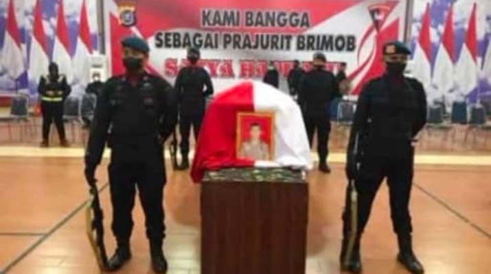 Besok! Jenazah Ipda Imam Agus Husein Diberangkatkan ke Sumatera Utara