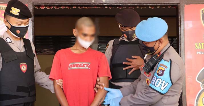 Sopir Angkot di Kendari Diamankan Polisi, Diduga Curi Peralatan Mobil Temannya