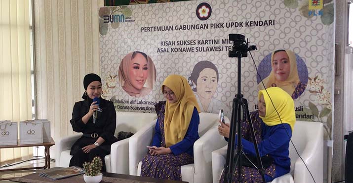 Kartini Milenial Asal Konawe Sulawesi Tenggara Suskes Jadi Pebisnis Fashion di Banjarmasin
