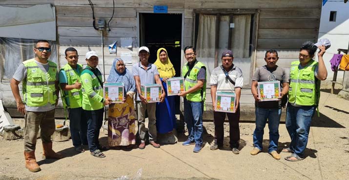 PT GKP Salurkan Ribuan Paket Idulfitri di 11 Desa Lingkar Tambang Konkep