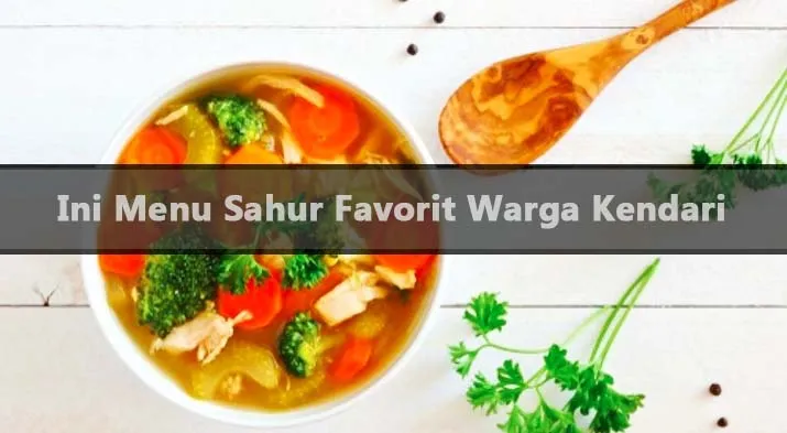 Ilustrasi menu sahur