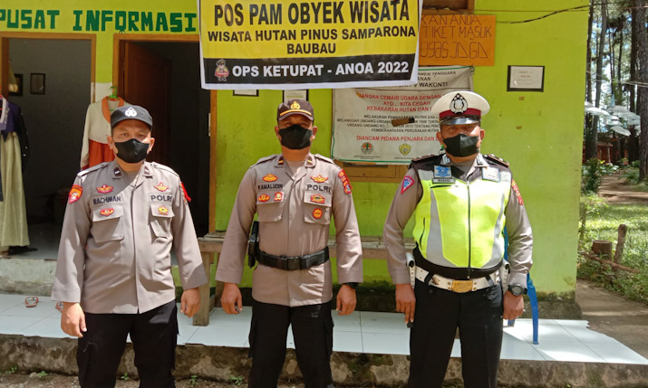 58 Personel Kepolisian Diterjunkan Amankan Lokasi Wisata di Baubau dan Buton Tengah