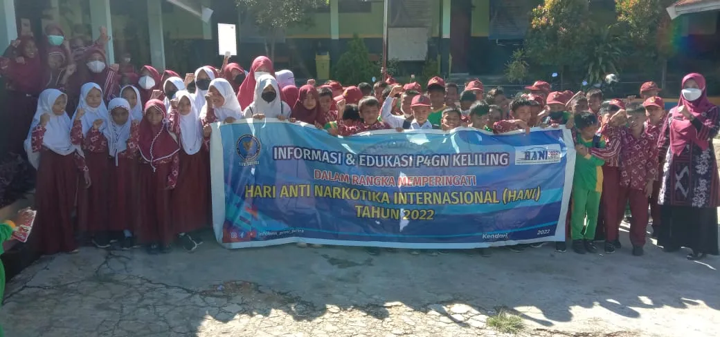 Peringati HANI 2022, BNNP Sultra Gelar KIE Keliling di Kelurahan Anduonohu