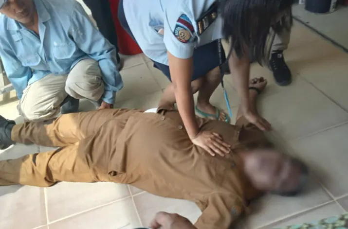 PNS Dinas Cipta Karya, Bina Konstruksi dan Tata Ruang Sultra Meninggal Dunia saat Berbelanja di Swalayan