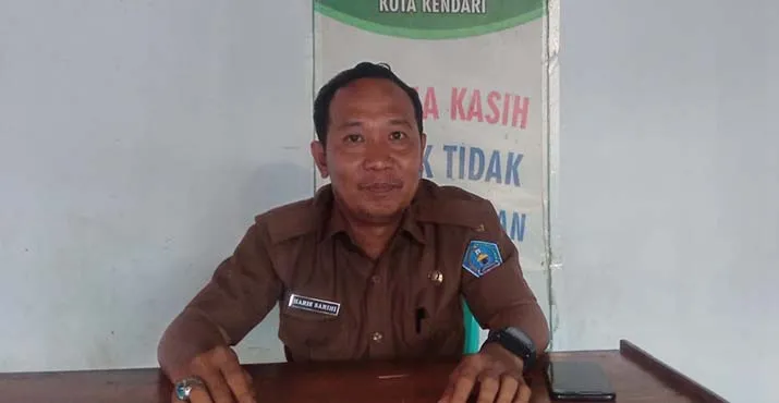 Kepala Bidang Tata Lingkungan DLHK Kendari, Haris Sarihi