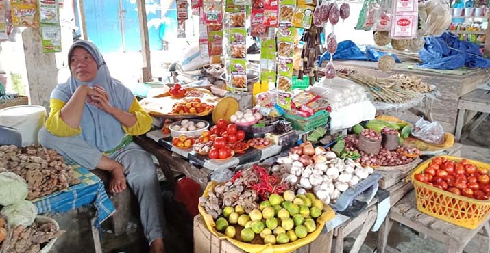 Harga Bawang, Tomat, dan Cabai di Sejumlah Pasar Tradisional di Buteng Naik