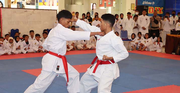 192 Karateka Ikuti Kejuaraan Kapolres Baubau Cup