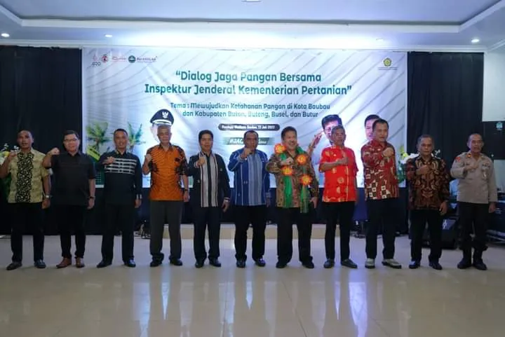 La Bakry Hadiri Dialog Jaga Pangan Bersama Kementerian Pertanian