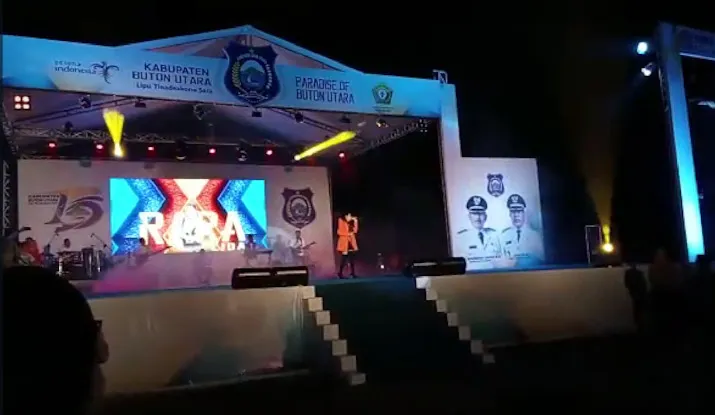 Meriahkan Malam Paradise of Buton Utara, Pemda Butur Undang Penyanyi Rara Lida