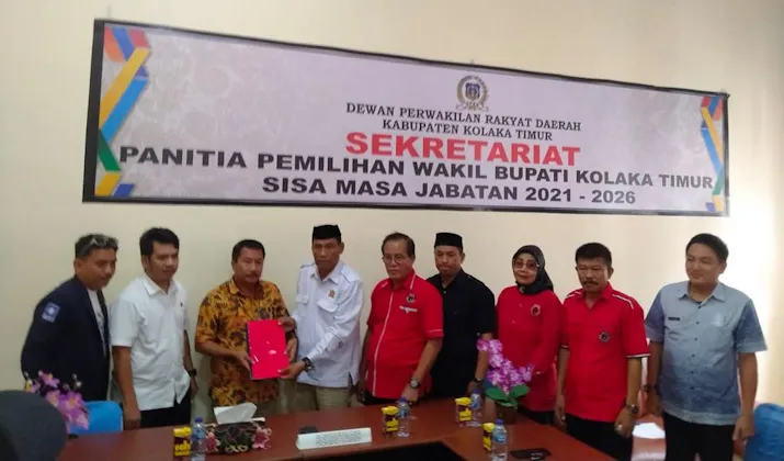 Dua Nama Cawabup Koltim Diserahkan ke Pj Bupati