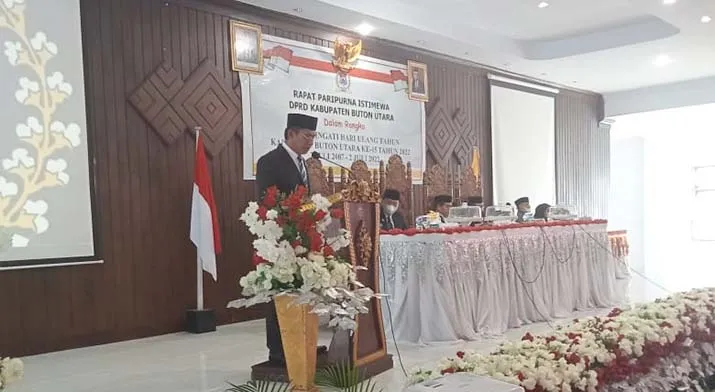 DPRD Buton Utara Gelar Rapat Paripurna Istimewa Jelang HUT ke-15 Butur