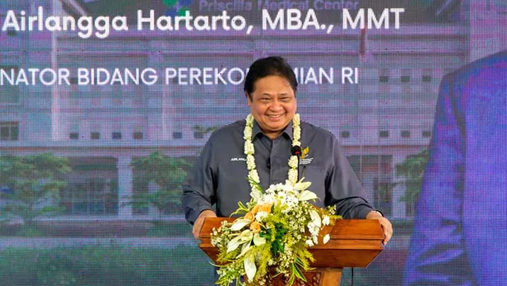Menteri Koordinator Bidang Perekonomian Airlangga Hartarto