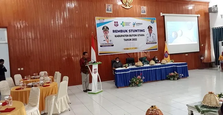 Gelar Rembuk Stunting Tahun 2022, Bupati Ridwan Zakariah Harapkan Hal Ini