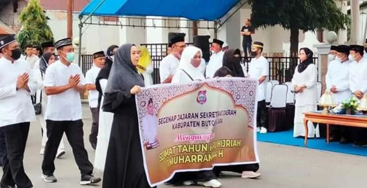 Peringati Tahun Baru Islam 1444 H, Pemkab Buton Utara Gelar Pawai Taaruf Akbar