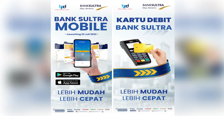 Permudah Transaksi, Bank Sultra Launching Kartu Debit dan Mobile Banking