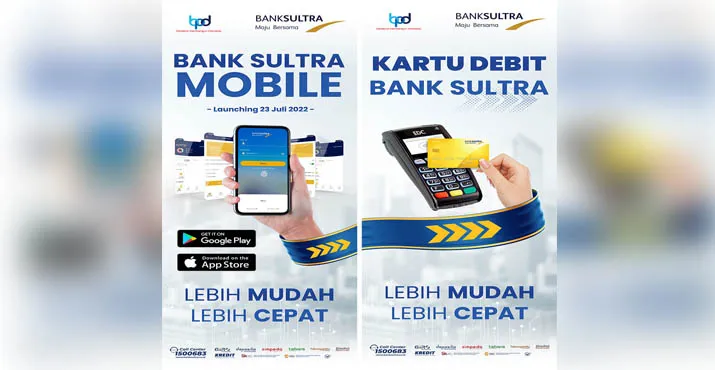 Permudah Transaksi, Bank Sultra Launching Kartu Debit dan Mobile Banking