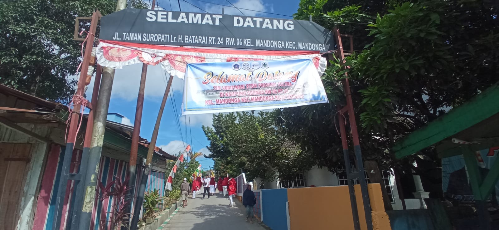 Kelurahan Mandonga Waliki Kota Kendari pada Penilaian STBM Tingkat Provinsi