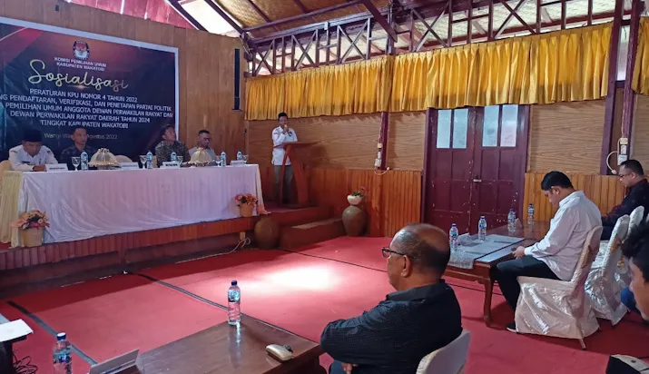KPU Wakatobi Sosialisasi Pendaftaran Partai Politik, Berikut Tahapannya