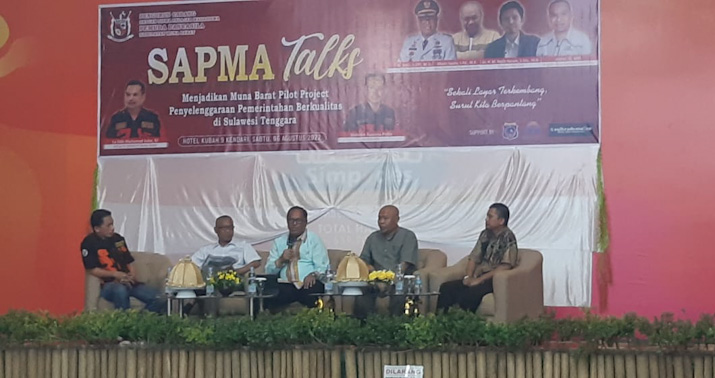 Hadiri Sapma Talks, PJ Bupati Muna Barat Paparkan Arah Kebijakan di Masa Kepemimpinannya