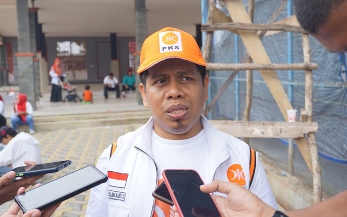 Ketua DPW PKS Sultra, Yaudu Salam Ajo. Foto: Sunarto/Detiksultra