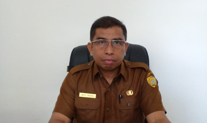 Kepala Dinas Pemuda dan Olahraga Kota Baubau, Moh Tasdik. Foto: Istimewa.