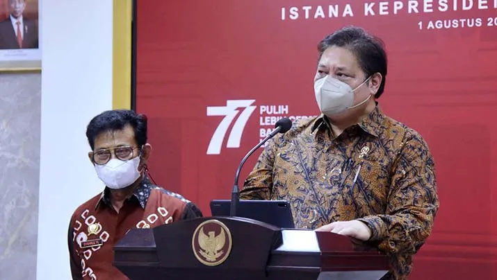 Menteri Koordinator Bidang Perekonomian Airlangga Hartarto