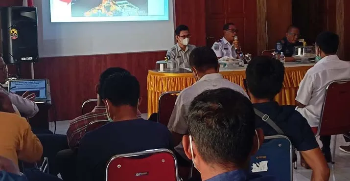 Sosialisasi Keselamatan Pelayaran, Dishub Wakatobi Gandeng Jasa Raharja