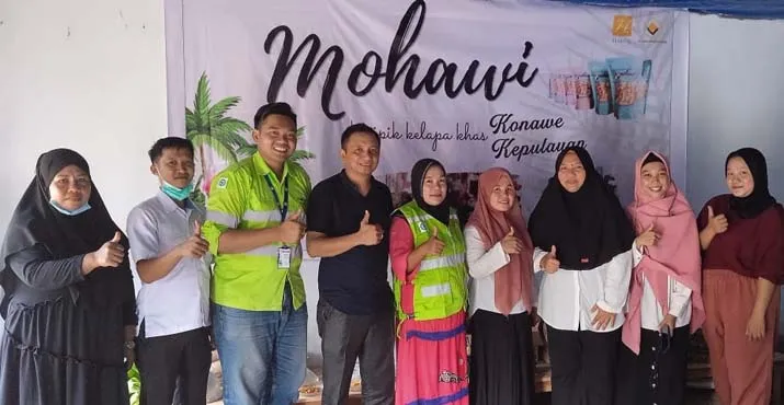 Dinkes Sebut Produk Keripik Kelapa dan Mete Khas Konkep Binaan PT GKP Layak Dipasarkan