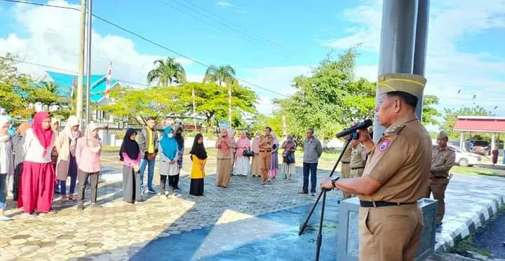 Wakil Bupati Ahali Lepas 350 Kafilah MTQ Buton Utara
