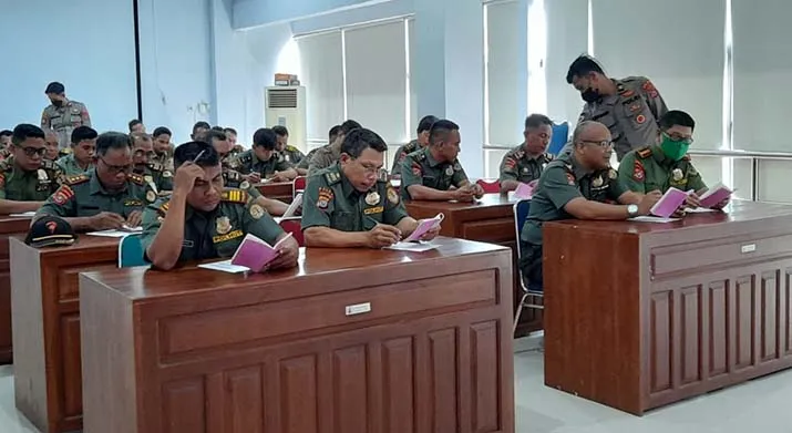 27 Polhut BKSDA Sultra Ikuti Psikotes Kelayakan Penggunaan Senpi
