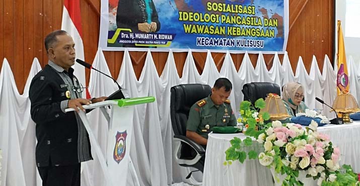 Anggota DPRD Sultra Gelar Sosialisasi Wawasan Kebangsaan di Butur