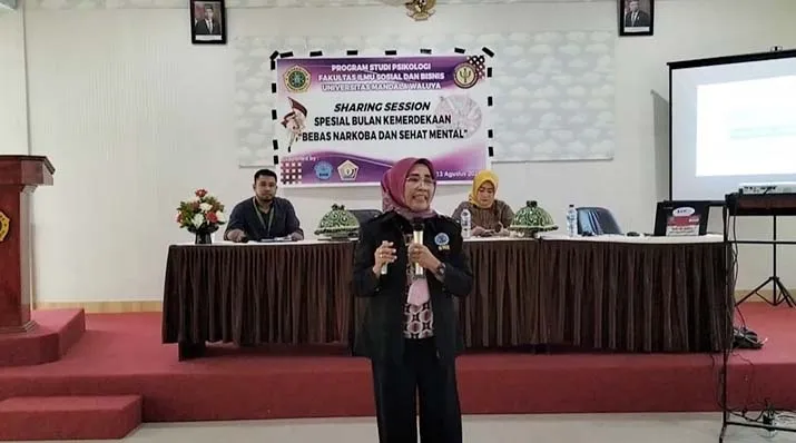 Ciptakan Lingkungan Bebas Narkoba, BNNP Sultra Gelar Sharing Sesion di Universitas Mandala Waluya