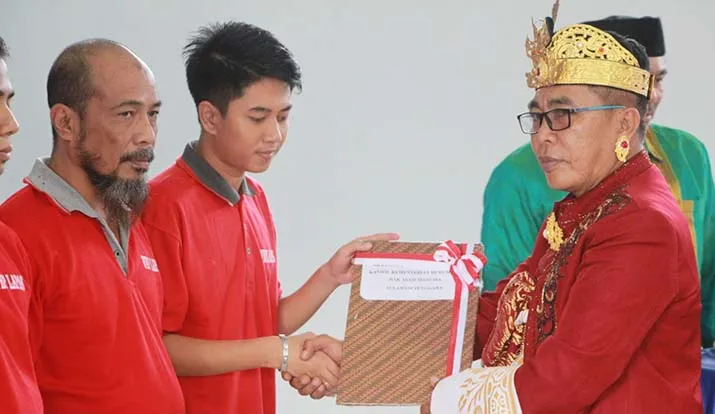 263 Napi Narkoba Lapas Kendari Terima Remisi HUT ke-77 RI