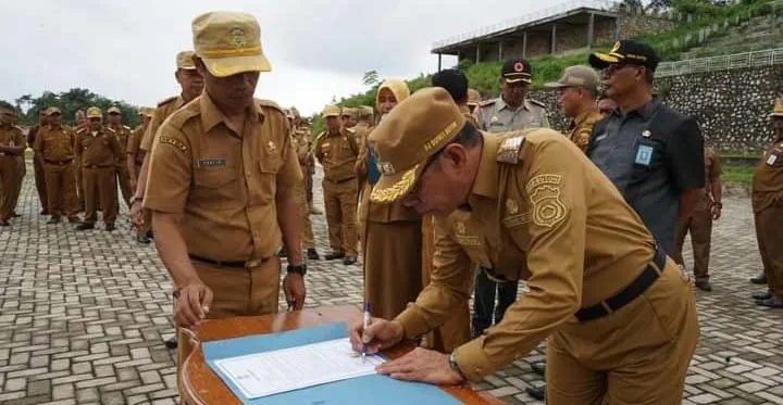 Pimpin Apel Gabungan ASN, Ini Arahan Pj Bupati Buton